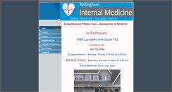 Desktop Screenshot of bellinghammedical.com
